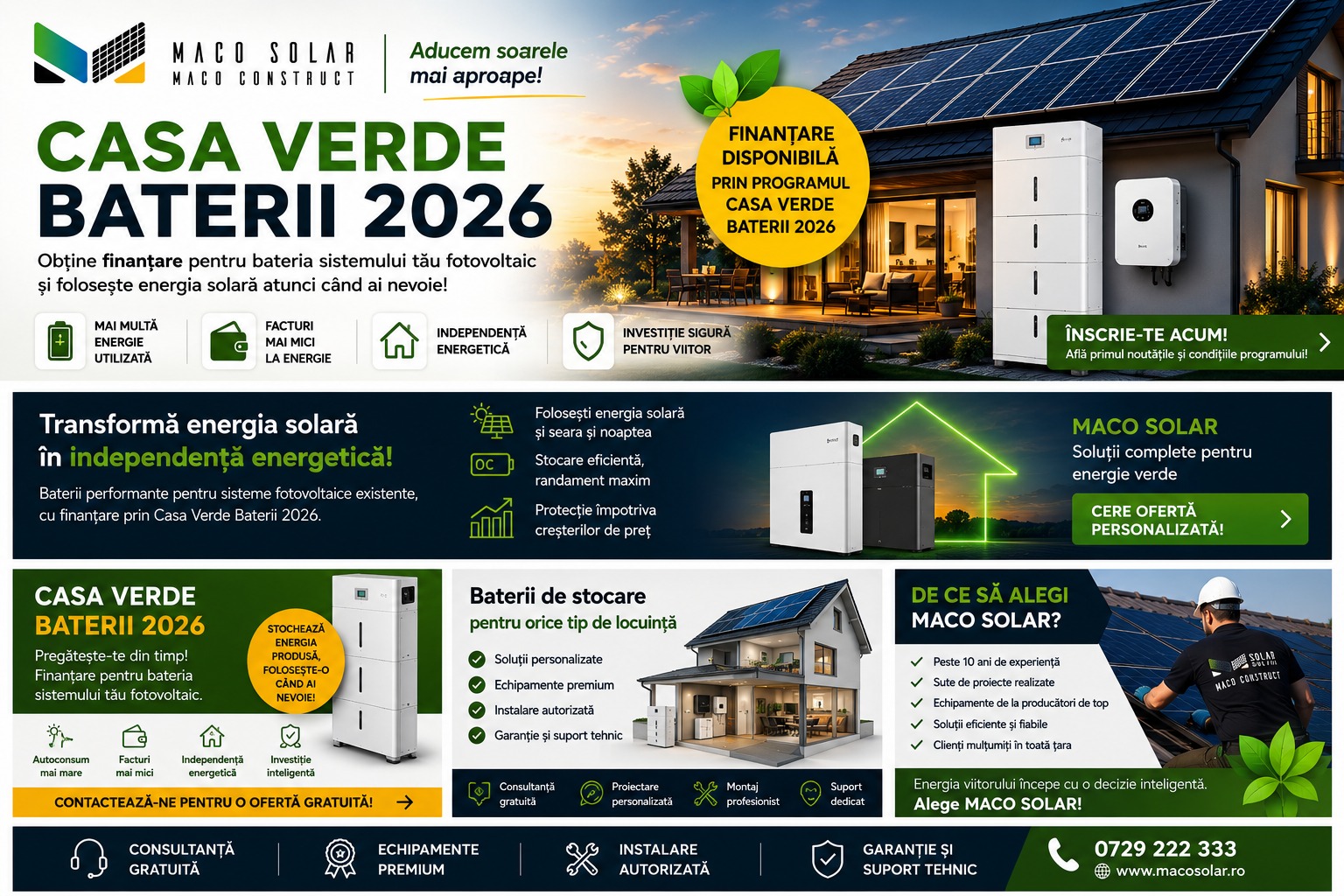 Casa Verde Baterii 2026
