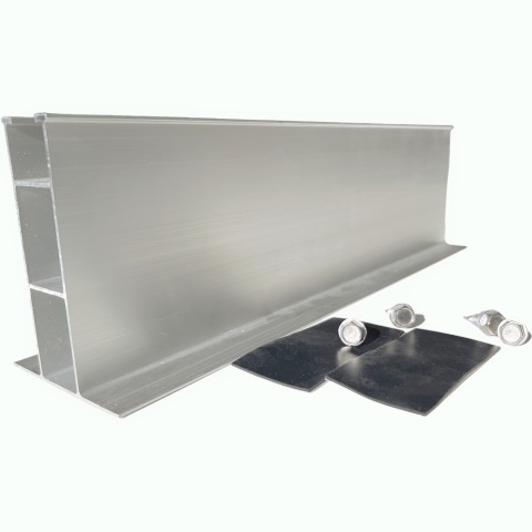Sina Minirail 10 cm inaltime prindere panouri fotovoltaice + 2 garnituri + 4 suruburi