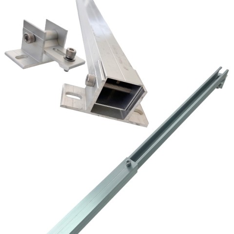 Element prindere panouri fotovoltaice spate ajustabil + 2 suruburi