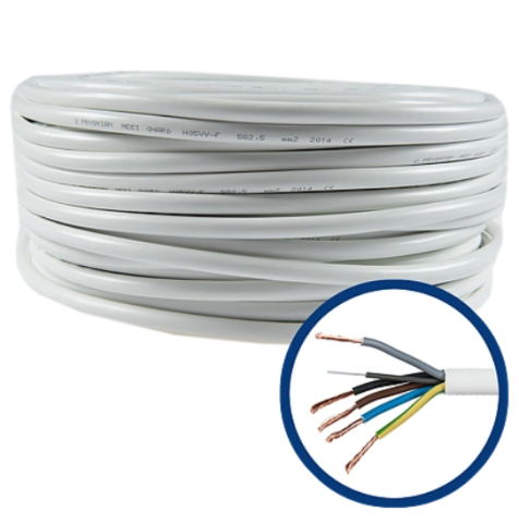 Cablu flexibil 5X2.5 MYYM