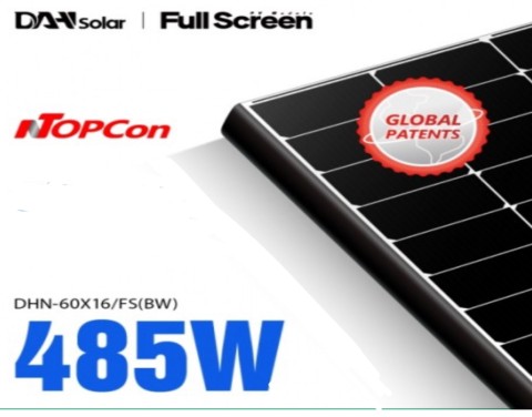 Panouri solare DAH DHN-60X16 FS (BW) 485w