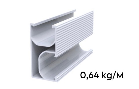 Sina  prindere panouri fotovoltaice aluminiu 4,2 M LP