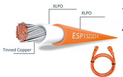 Cablu invertor-acumulator EESP15Z3Z3-K-1X95MM2 rosu