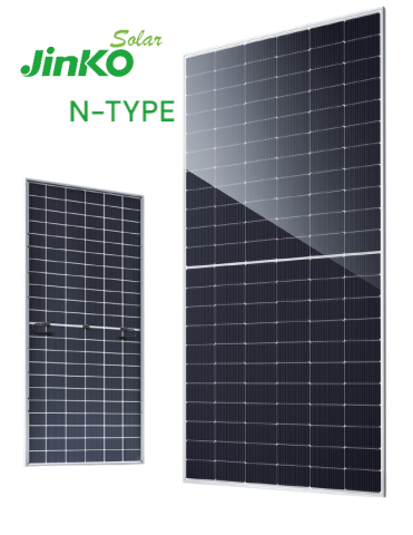 Panouri fotovoliatice bifaciale JINKO 430w N-TYPE JKM430N-54HL4R-BDV