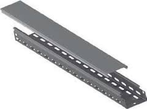 Jgheab (Canal cablu) metalic perforat cu capac 50X50X3000mm