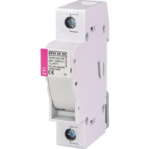 Separator fuzibil pentru fotovoltaice EFH 10 DC 1P