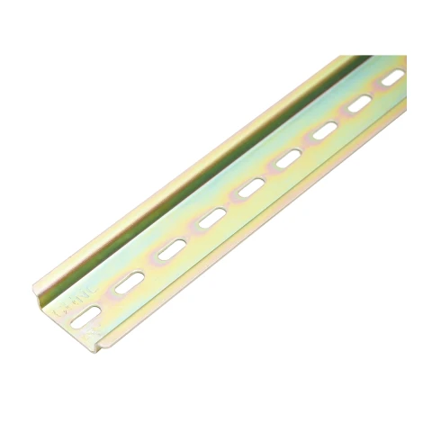 Sina galvanizata, omega 1m perforata pentru tablouri electrice