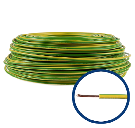 その他 FEILER Annual Version 2000 - 2009 Cablu electric FY 6mm galben-verde rola 100m