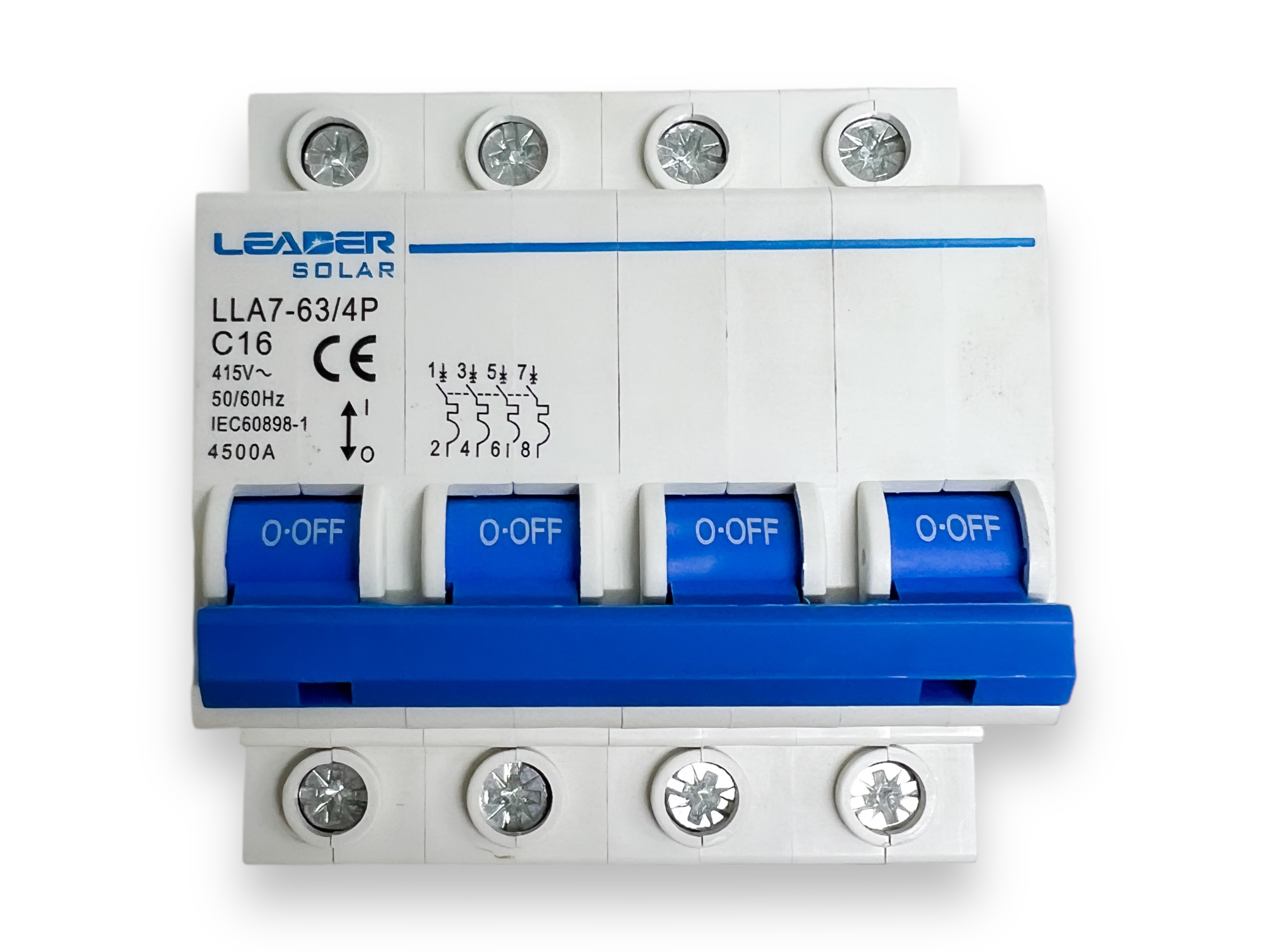 Componente electrice - Siguranta automata 4P 63-16A (tetrapolara)