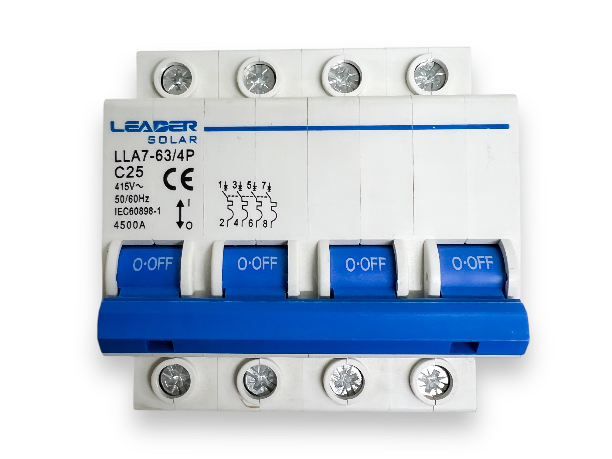 Componente electrice - Siguranta automata 4P 63-25A (tetrapolara)